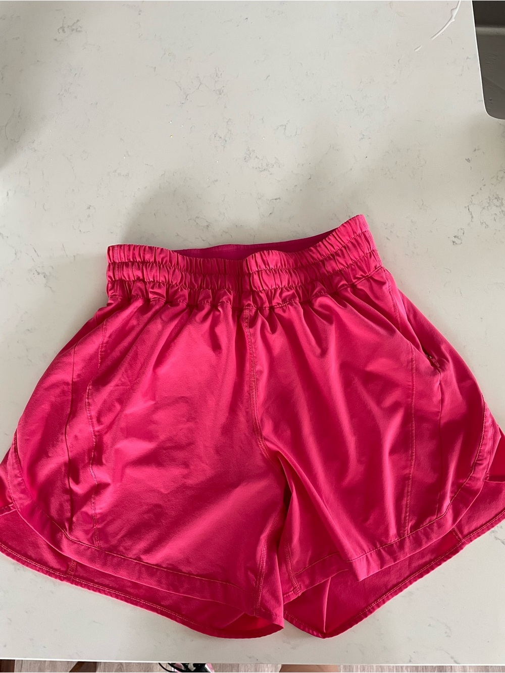 Lululemon Track That High-Rise Lined Short 5" | Size 6 | Pink - Picture 5 of 8